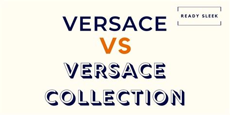 what is the difference between versus and versace|versus versace vs versace.